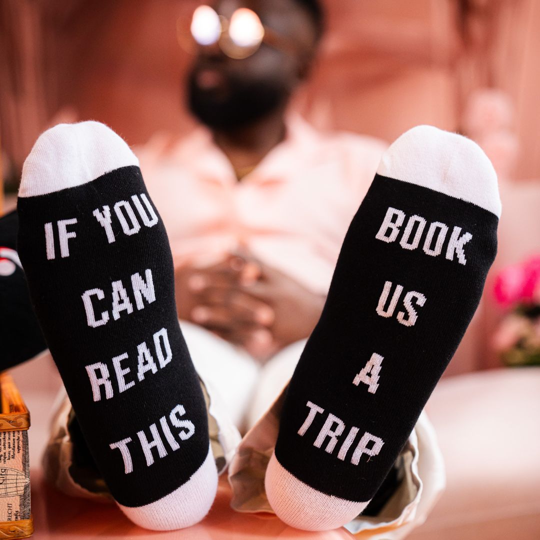 BOOK'D TRIPS - Socks