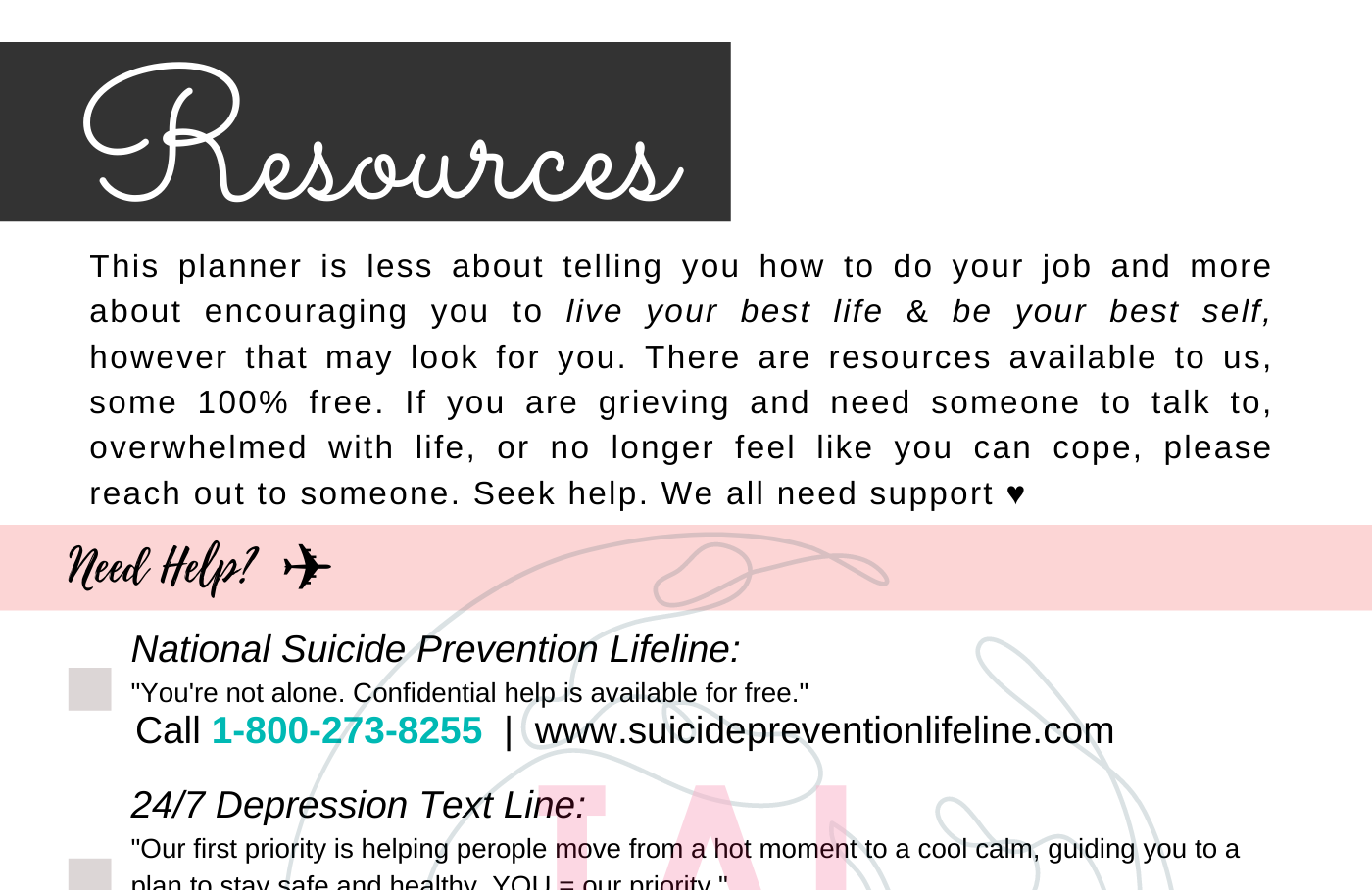 *Updated* Free Traveler Mental Health 'Resources' Mini eBook